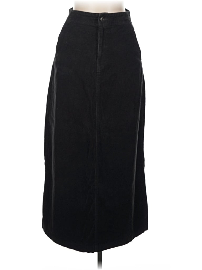 Pre-owned Eddie Bauer Formal Skirt In Black