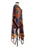 Desigual 100% Viscose Graphic Multi Color Orange Swimsuit Cover Up One size - photo 4