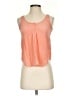 Joie 100% Silk Orange Sleeveless Silk Top Size XS - photo 1