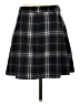 MNG Plaid Multi Color Black Casual Skirt Size S - photo 2