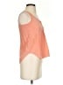 Joie 100% Silk Orange Sleeveless Silk Top Size XS - photo 4