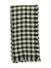 Unbranded Checkered-gingham Green Scarf One size - photo 2