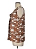 St. John Brown Sleeveless Silk Top Size L - photo 5