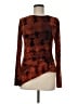 Halston Brown Long Sleeve Top Size M - photo 1