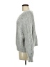 Free People Metallic Silver Pullover Sweater Size M - photo 5