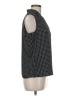 Talbots 100% Polyester Black Sleeveless Blouse Size M - photo 4