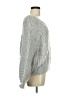 Free People Metallic Silver Pullover Sweater Size M - photo 4