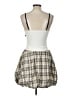 Assorted Brands Plaid Ivory Casual Dress Size L - photo 2