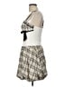 Assorted Brands Plaid Ivory Casual Dress Size L - photo 5