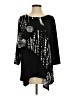 Clara Sun Woo Black 3/4 Sleeve Blouse Size S - photo 1