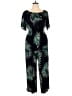Kindred 100% Rayon Tropical Green Jumpsuit Size 3X - photo 1