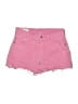 Gap 100% Cotton Hearts Pink Denim Shorts Size 27 waist - photo 1