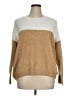 Vince Camuto Color Block Tan Pullover Sweater Size XL - photo 1