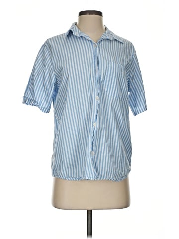 Divided by H&M Short Sleeve Button-Down Shirt (view 1)