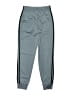 Adidas 100% Polyester Solid Blue Teal Track Pants Size 10 - 12 - photo 2