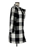 The Odells 100% Cotton Plaid Gray Coat Size M - photo 4