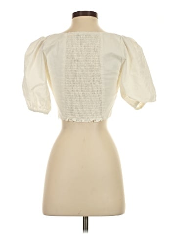 o.p.t Short Sleeve Blouse (view 2)
