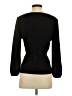 J.Crew 100% Polyester Black Long Sleeve Blouse Size 4 - photo 2