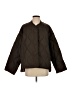 MNG 100% Polyester Argyle Brown Jacket Size S - photo 1