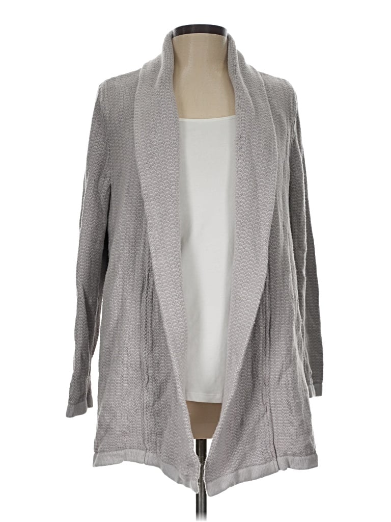 Pre-owned The Limited Cardigan Sweater In Gray