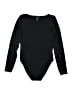 New Look Black Bodysuit Size 8 - photo 1