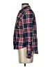 Rosette by Be Cool 100% Cotton Plaid Blue Long Sleeve Button-Down Shirt Size S - photo 5
