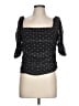 By Anthropologie Black 3/4 Sleeve Top Size L - photo 1