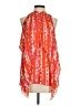Etcetera 100% Silk Orange Sleeveless Silk Top Size 4 - photo 1