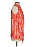 Etcetera 100% Silk Orange Sleeveless Silk Top Size 4 - photo 4