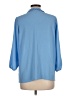 Bobeau Blue 3/4 Sleeve Blouse Size L - photo 2