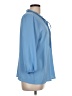 Bobeau Blue 3/4 Sleeve Blouse Size L - photo 4