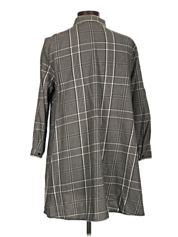 Zara Collection 3/4 Sleeve Button-Down Shirt (view 2)