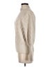 Catherine Malandrino Chevron-herringbone Ivory Turtleneck Sweater Size M - photo 5