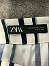 Zara Stripes Ivory Casual Pants Size XS - photo 7