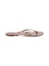Tory Burch Gold Flip Flops Size 8 1/2 - photo 1