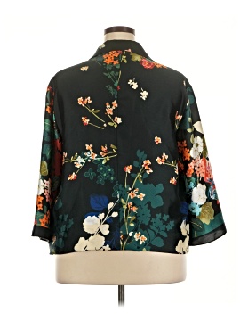 Teri Jon by Rickie Freeman Long Sleeve Blouse (view 2)