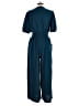 Assorted Brands 100% Polyester Solid Teal Blue Jumpsuit Size L - photo 2