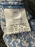Easel 100% Rayon Blue 3/4 Sleeve Blouse Size L - photo 8