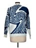 Aelfric Eden Print Blue Pullover Sweater Size M - photo 2