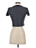 Pull&Bear Gray Short Sleeve Turtleneck Size XS - photo 2