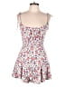 Almost Famous Floral White Romper Size L - photo 1