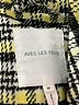 Avec Les Filles Plaid Yellow Blazer Size M - photo 6