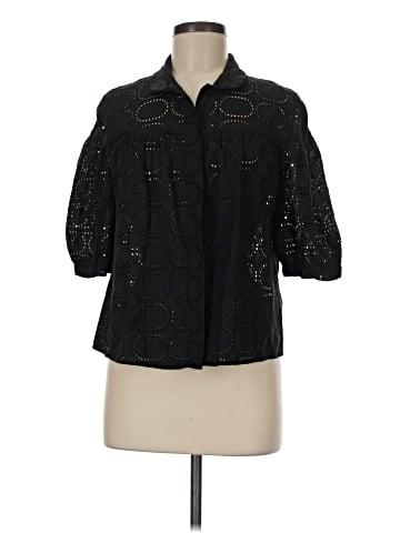 Pearl By Lela Rose 3/4 Sleeve Button-Down Shirt (view 1)