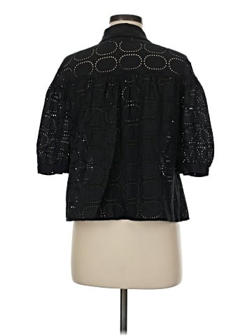 Pearl By Lela Rose 3/4 Sleeve Button-Down Shirt (view 2)