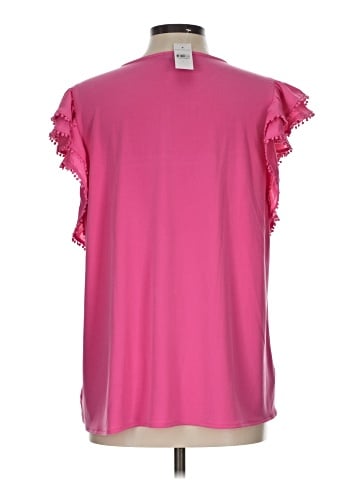Ann Taylor Short Sleeve Blouse (view 2)