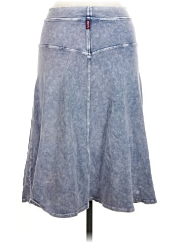 Hard Tail Denim Skirt (view 2)