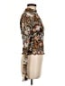 Assorted Brands 100% Nylon Floral Brown Long Sleeve Blouse Size M - photo 4