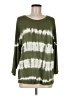 Sundays Tie-dye Green Long Sleeve Top Size Med (2) - photo 1