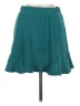 AEMI+CO Solid Teal Casual Skirt Size M - photo 1