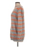 Unbranded 100% Acrylic Stripes Orange Gray Pullover Sweater Size L - photo 5